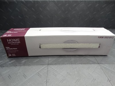Home Decorators Sibley 24in 1-Light Chrome LED Dimmable Bathroom Vanity Light