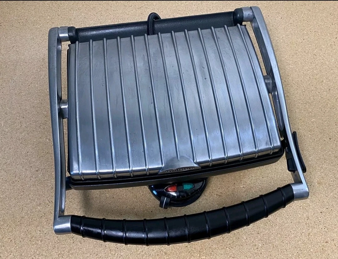 **Works!! Villaware Model 2160 Uno Panini Grill Press Sandwich Maker