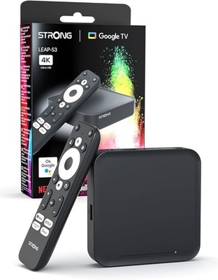 STRONG LEAP-S3 TV Box | Google TV | 4K UHD | 16 GB | Dolby Vision | Wie  Neu