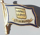 HAPAG LLOYD Travel Agent Enamel Badge