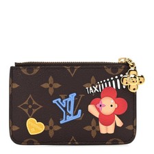 Louis Vuitton Monogram 57th Street NYC Zipped Romy Card Holder Yellow Cab - NEW