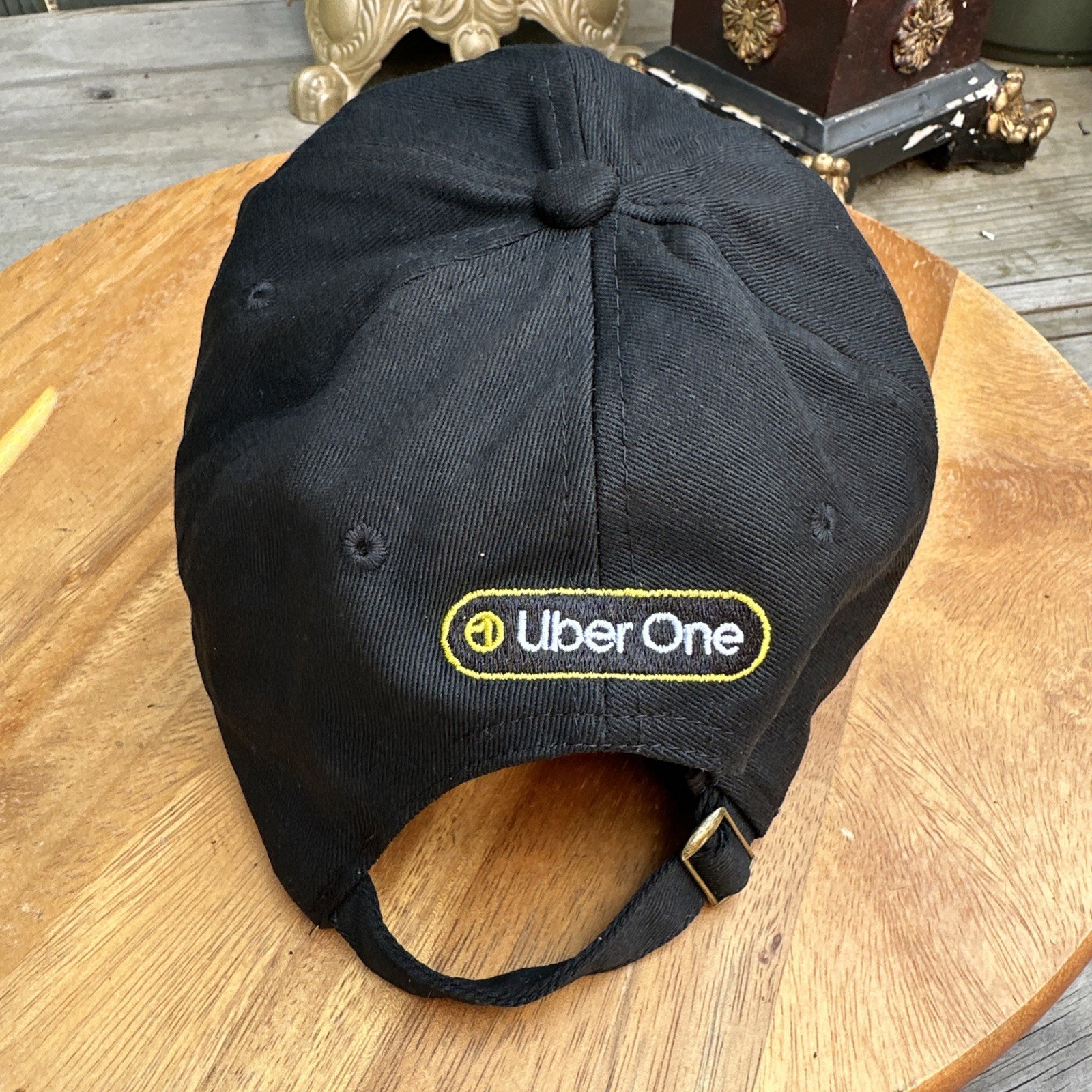 Uber One Driver Baseball Hat Cap Black Adjustable… - image 3