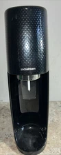 SODA STREAM Black Spirit OneTouch SPT-001 Fizzi Sparkling Water Soda Maker