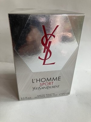 YSL L'HOMME SPORT 3.3oz EDT Spray for Men, SEALED, 100% AUTHENTIC, RARE