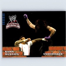 2008 Topps WWE Ultimate Rivals Kama Mustafa vs. Undertaker #64