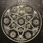 Vintage Star Of David Serving Vegetable & Dip Tray 13 Inch Anchor Hocking