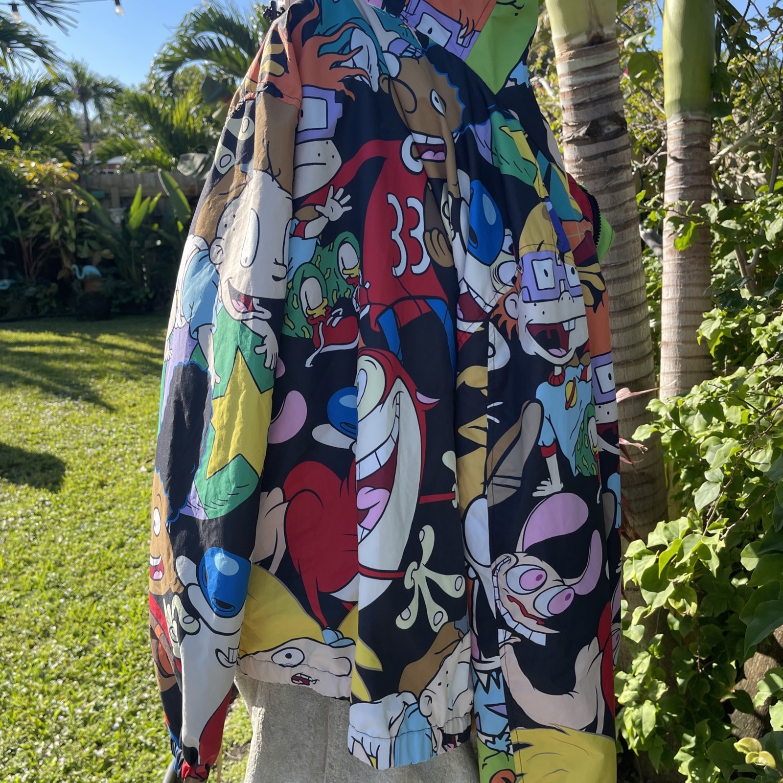 NEW Members Only Nickelodeon Unisex Size Small HEY ARNOLD RUGRATS CATDOG Jacket image 10