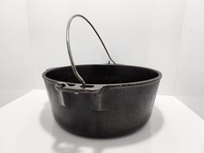 Wagners 1891 Original 5 Qt Dutch Oven Cast Iron Cookware Letter J - Made In USA