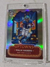 2024 Panini Donruss Optic - Uptowns Malik Nabers #6 (RC) Rookie Giants 