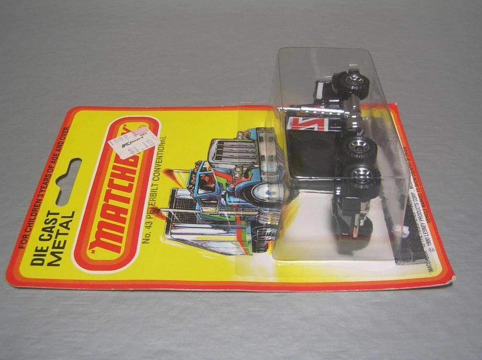 Matchbox Superfast MB43 Peterbilt Conventional in Super Scarce Blister Pack - Image 3 of 4