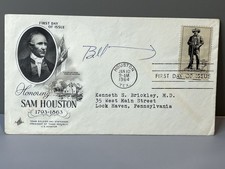 US COVER SAM HOUSTON FDC SCOTT 1242 ARTCRAFT HOUSTON TEXAS Jan 10 1964