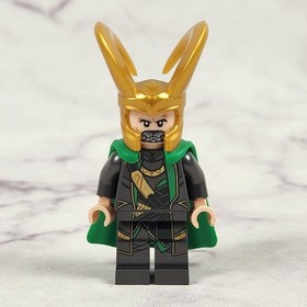 LEGO Marvel Super Heroes Loki sh0968 Minifigure Flexible Rubber Cape