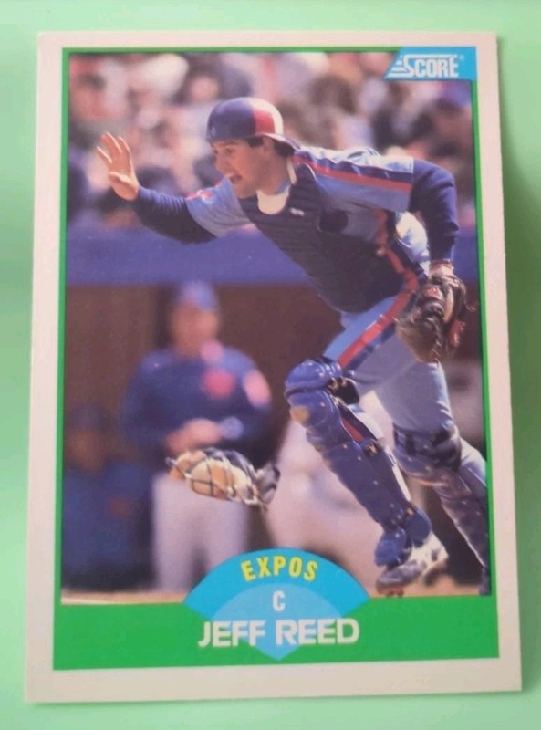 1989 Score - Jeff Reed #99 - Montreal Expos