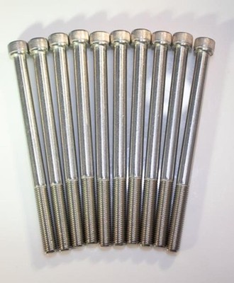 5/16-24 x 3-1/4 Stainless Socket Head Cap Screws Fine Thread Bolts Qty 10
