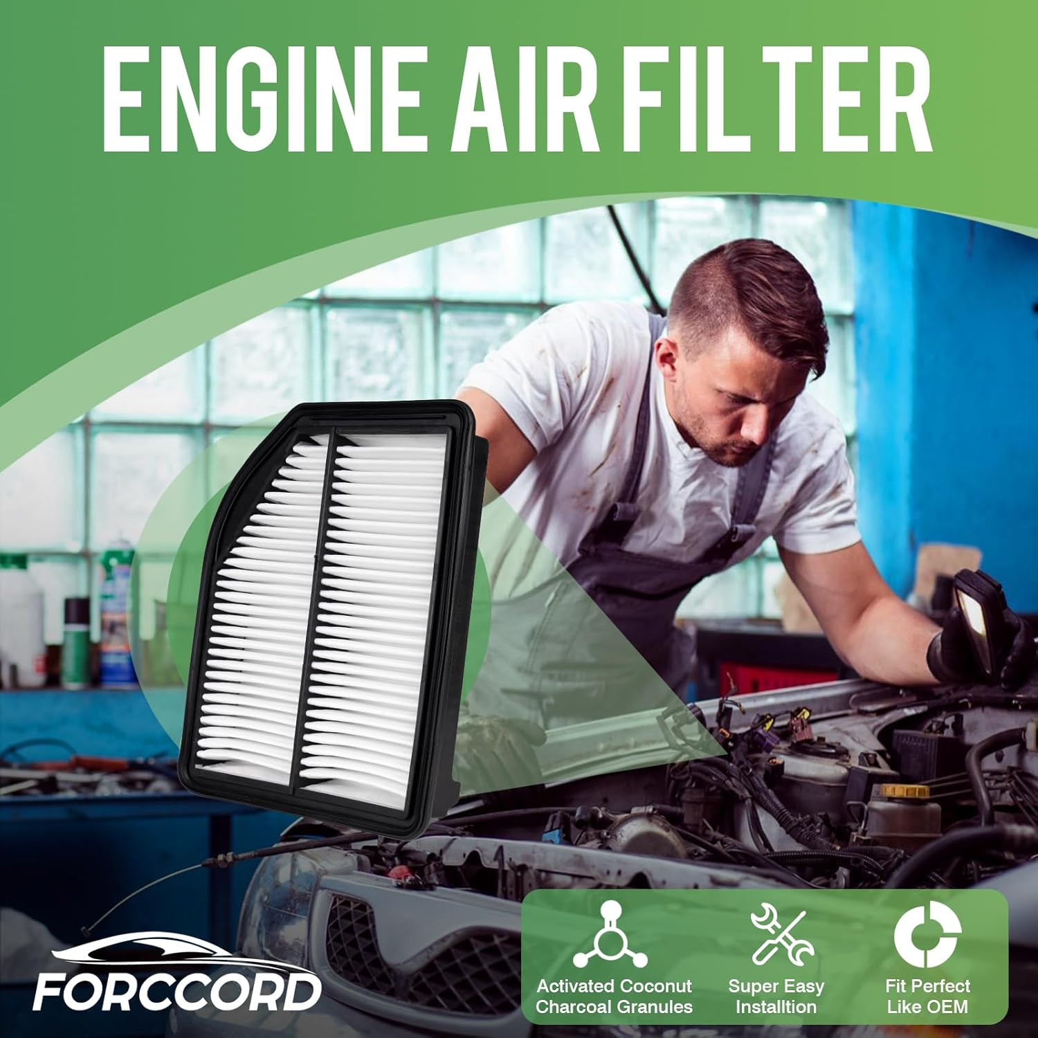 Cabin & Engine Air Filter Fit for Honda CR-V CRV CR V 2012 2013 2014 L4 2.4L Act