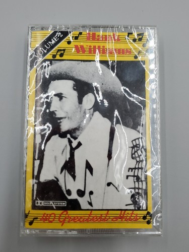 Hank Williams 40 Greatest Hits Vol 2 Cassette Tape 1984 - Picture 2 of 7