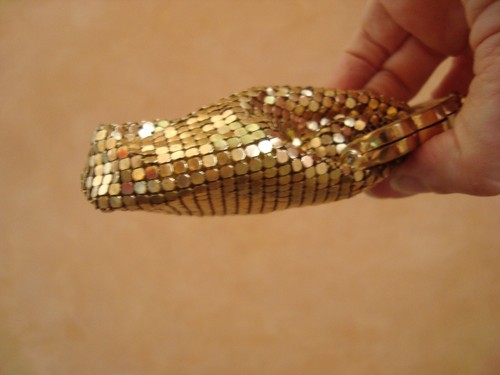 Vintage 1960s Oroton Glomesh Style Medium Gold Tone Mesh Coin Purse West Germany - Picture 5 of 8