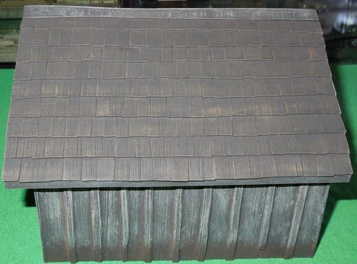 2007 Britains 54mm ACW Valley Series Wood Shed w/Stump & Axe (17918) in Orig Box - Picture 9 of 12