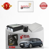Inspektionskit Filter Und ÖL Hyundai I20 II 1.2 62KW 84CV 2016->