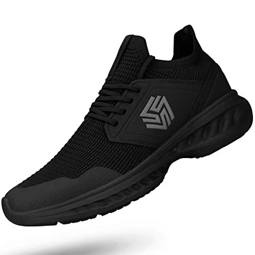 Giniros Mens Slip On Walking Shoes Non Slip Running Shoes Workout Shoes
