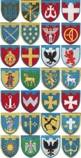 Ukraine patch set of 28 military war patches of Territorial Defense Forces