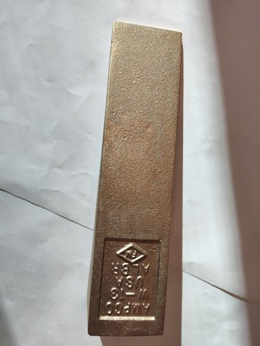 Ampco W-13 8 In L 2 In Max Height Aluminum Bronze Non-Sparking Flange Wedge - Picture 2 of 20