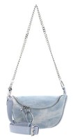 Seidenfelt Manufaktur Big Skien UmhäNgetasche Tasche Denim Blue Hellblau Creme