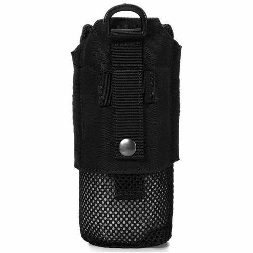 Mesh Lightweight Water Bottle Pouch Foldable MOLLE Bag Tactical Water Bottle Bag - Picture 9 of 14