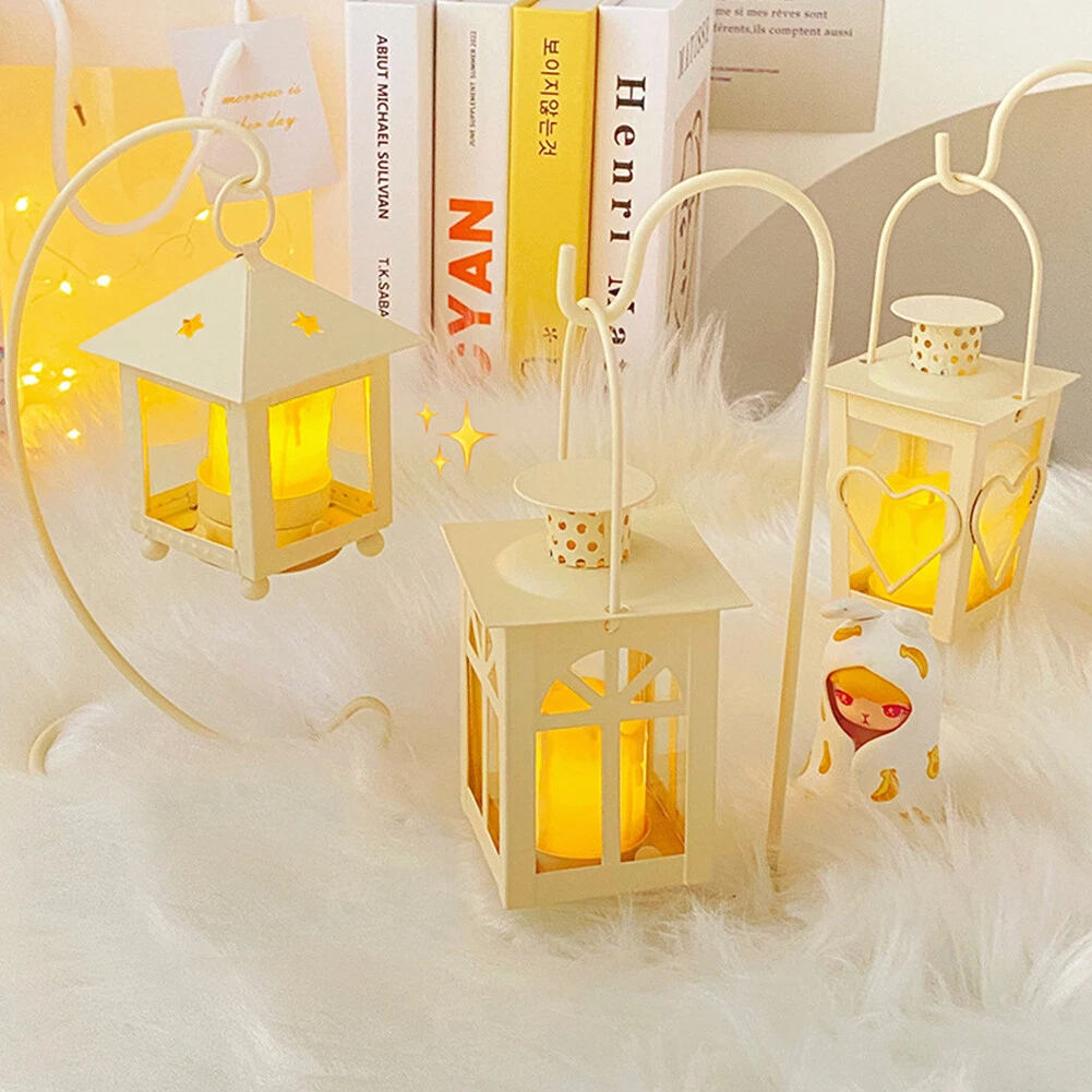 Candlestick Model Home Decor Display Night Light Gift Aesthetic Desktop Ornament