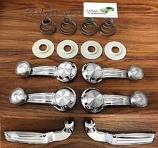 Camaro CLEAR Window Crank & Chrome Door Handle Firebird Chevelle GTO Nova Impala