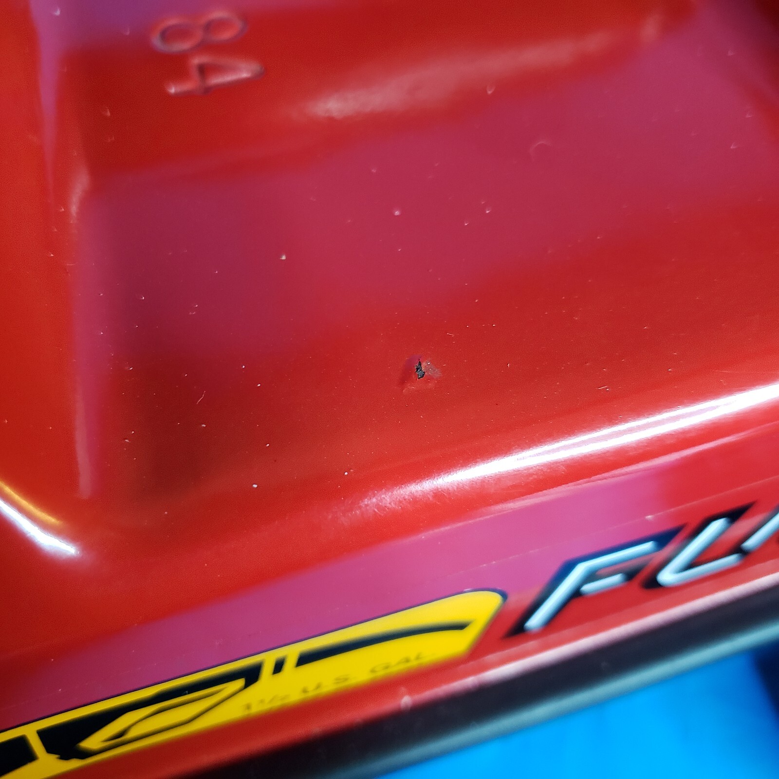 Blitz Fuel & Tool Mate USMC 1 1/2 Gallons 5.7 Liters Gas Can Tool Box