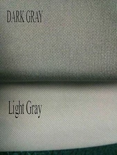 Stereo Speaker Grill Cloth Fabric Light Gray 36"x60" Stretches Grey