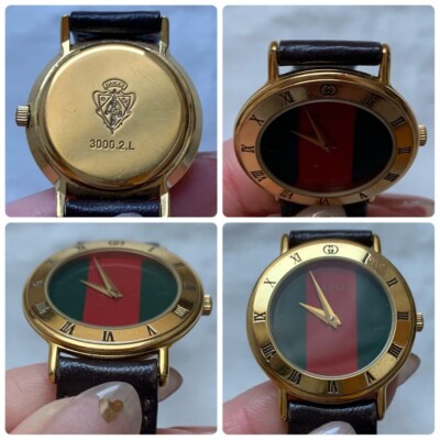 GUCCI レディースシェリーライン3000.2.L 楽天市場】GUCCI グッチ 3000.2.L シェリーライン文字盤 レザー