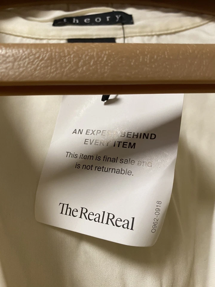 Camisa de lino Theory talla P/TP Foto 4 de 4