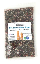 Five Peppercorn Spice Blend, 1/2 Pound ~ YANKEETRADERS® Brand ~ FREE SHIPPING
