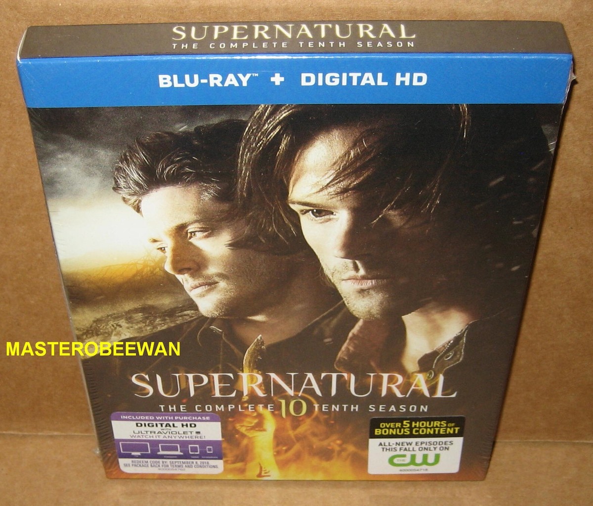 Supernatural The Complete Tenth Season (Blu-Ray, 2014) New Sealed 
