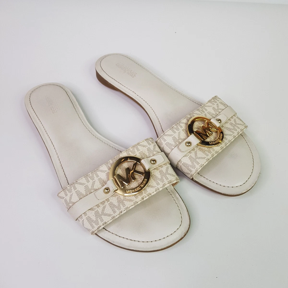 Michael kors slide on shoes deals