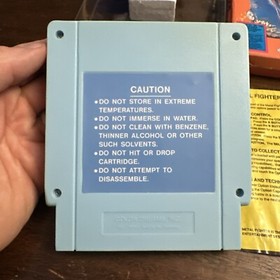 Metal Fighter (Nintendo NES) Cart In Box - Tested - Authentic
