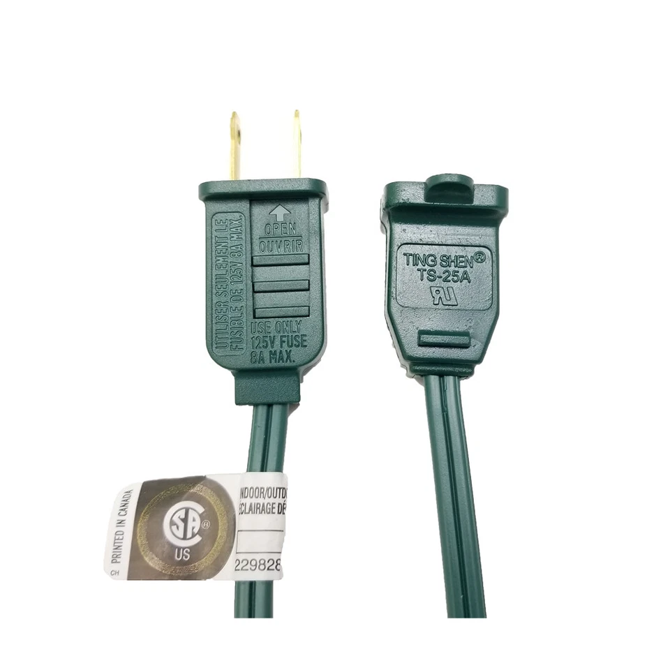 Aurio 25 Socket C7/C9 Commercial Grade Christmas Light Stringer 26' 12" Spacing - Image 2 of 4