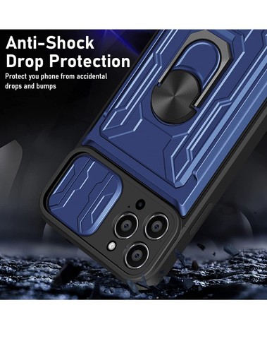 Custodia Aolcev per iPhone 14 Pro Max con porta carte custodia portafoglio e cover fotocamera - Foto 7 di 7