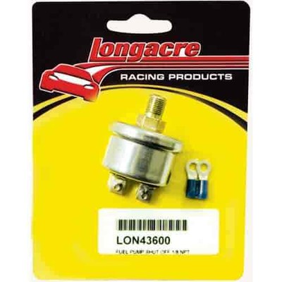 Longacre Racing 43600 Low Pressure Shut Off Switch