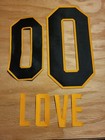 100% Authentic Kevin Love Cleveland Cavaliers Icon Edition Jersey Number Set #0