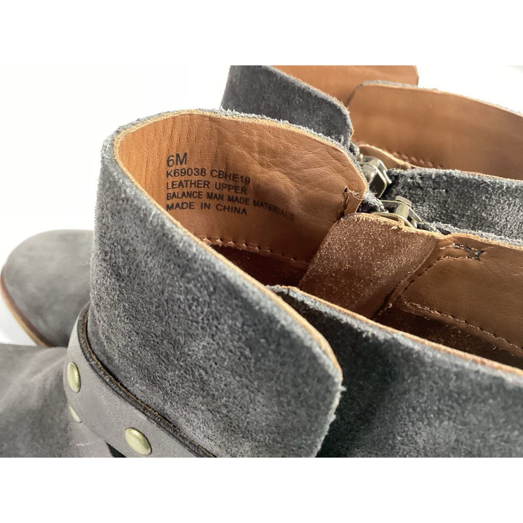 s-l400.jpg Kork-Ease Kenai Gray Suede Bootie 6M main image 1