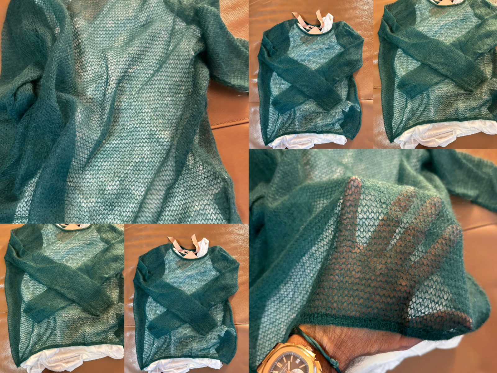 No21 Pullover Jumper Mohair Wool Strick Pullover Strick-Pulli Sweater Knitwear