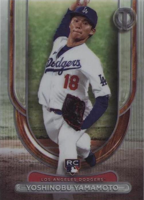 2024 Topps Triple Threads - Yoshinobu Yamamoto #SJR-YAMA for sale