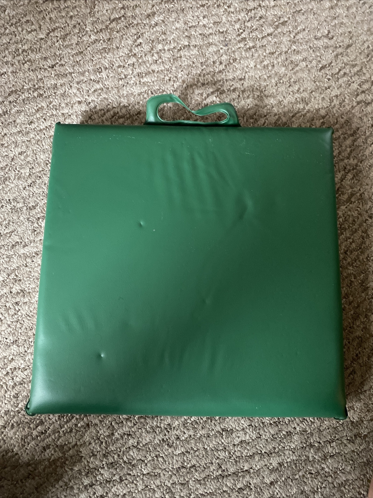 Vintage Michigan State University MSU Stadium Seat Cushion W/ School