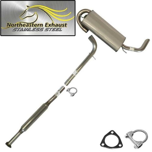 Stainless Steel Resonator Muffler Exhaust Kit fit 200509 Equinox 0609