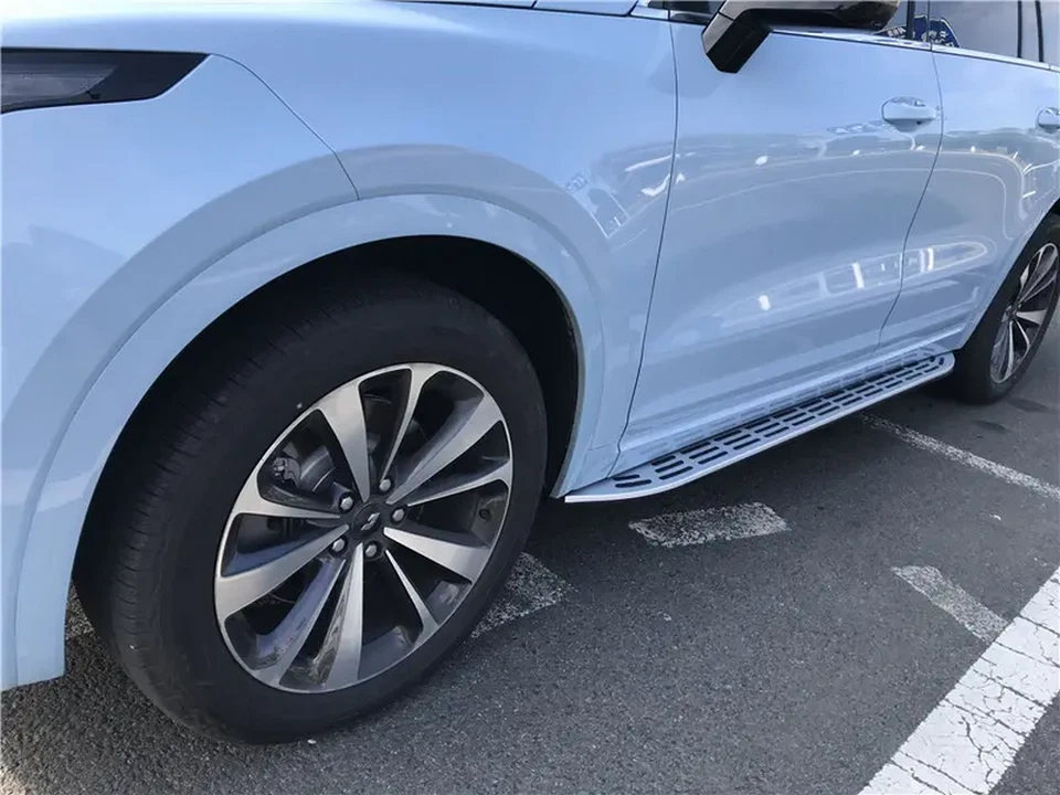 2PCS Side Steps Running Boards Fits For Hyundai Santa Fe XL 2013-2019 Nerf Bars - Imagem 4 de 4