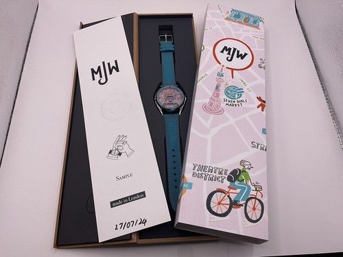 Mr Jones Watches - “Khaosify - SAMPLE” - Unique & Amazing - Silver Colour Casing - Picture 3 of 6