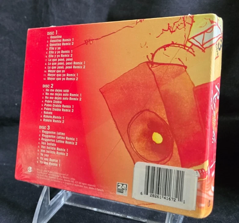 Reggaeton Remix - DJ Mattox (CD) 3 CDS, Madacy Records {SEALED} Foto 4 de 4